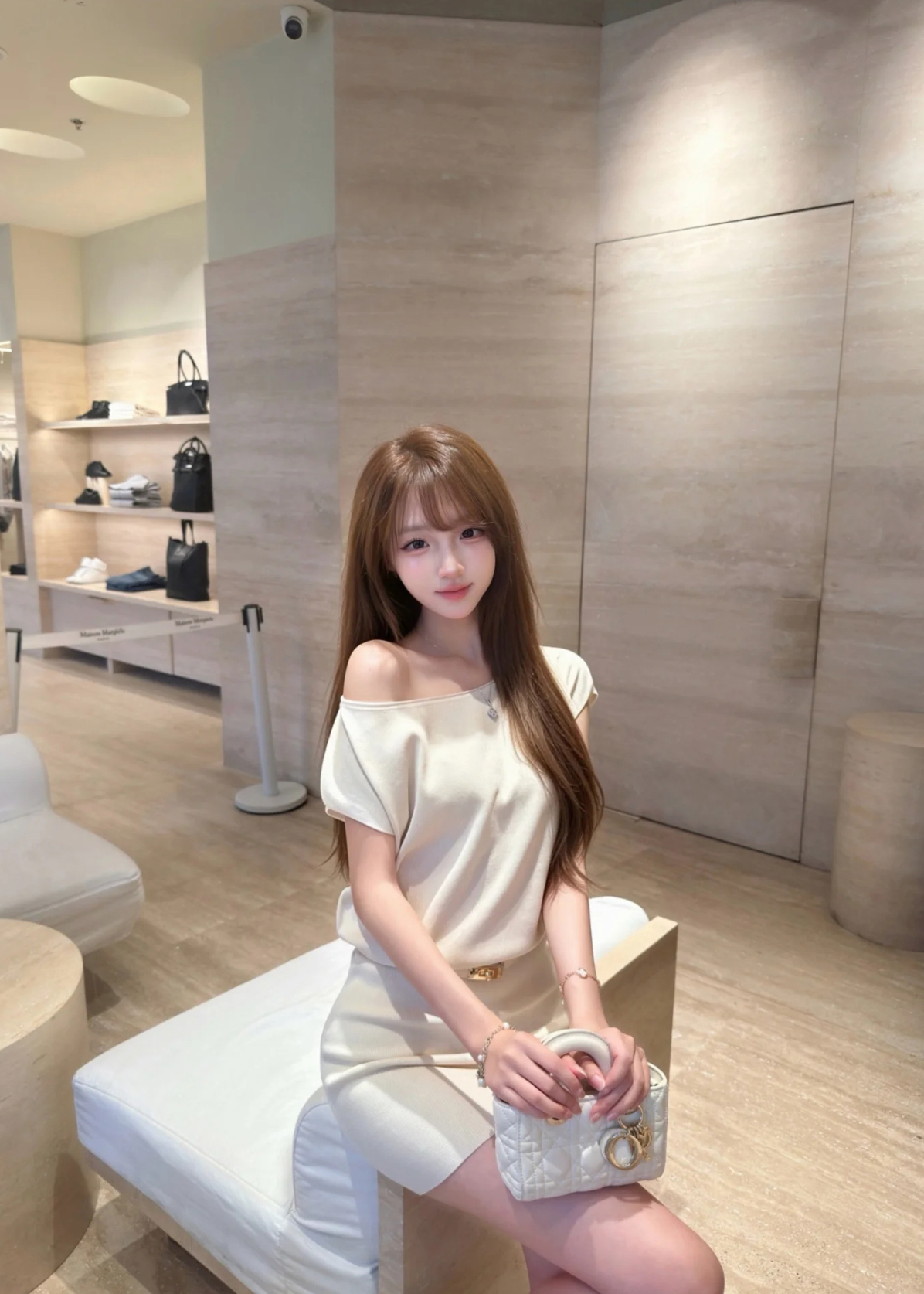 french-style-white-one-shoulder-knit-dress-2026-slim-waist-bodycon-mini_1 French Style White One-Shoulder Knit Dress 2026 Slim Waist Bodycon Mini