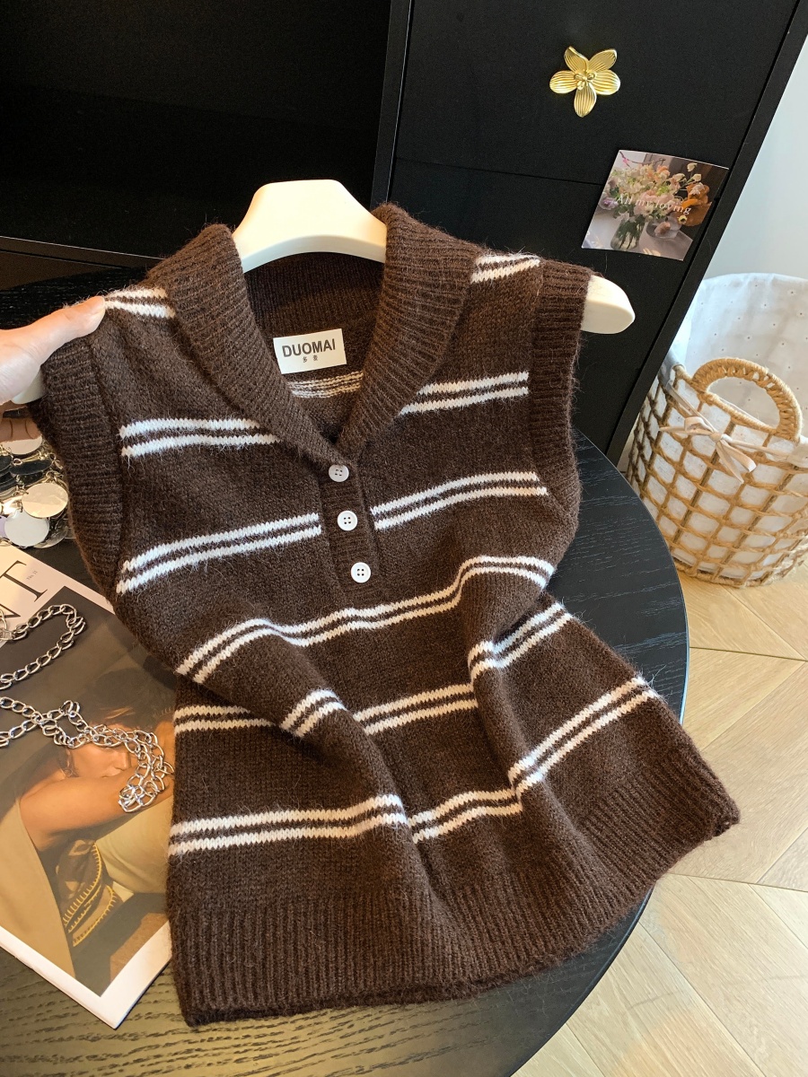 korean-minimalist-striped-collar-single-button-knit-vest-style-5a5c3b_1 Korean Minimalist Striped Collar Single Button Knit Vest - Style 5a5c3b